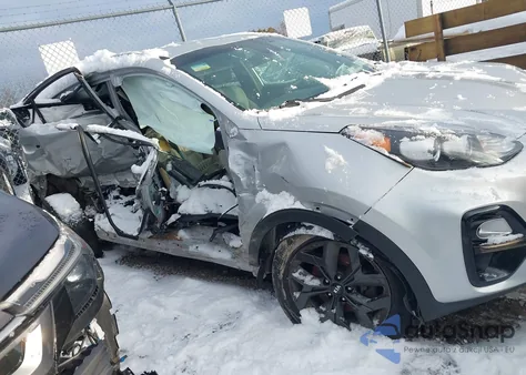 2020 Kia Sportage S z USA, uszkodzony, nr VIN KNDP6CAC9L7707083